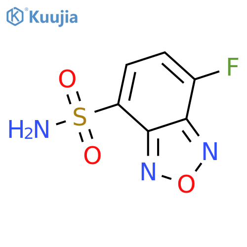 4-(Aminosulfonyl)-7-fluoro-2,1,3-benzoxadiazole structure