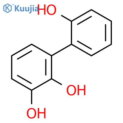 [1,1'-Biphenyl]-2,2',3-triol structure