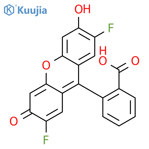 2-(2,7-Difluoro-6-hydroxy-3-oxo-3H-xanthen-9-yl)benzoic Acid structure