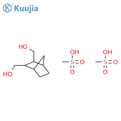 BICYCLO[2.2.1]HEPTANE-2,3-DIMETHANOL, DIMETHANESULFONATE structure