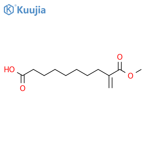 9-(Methoxycarbonyl)dec-9-enoic acid structure