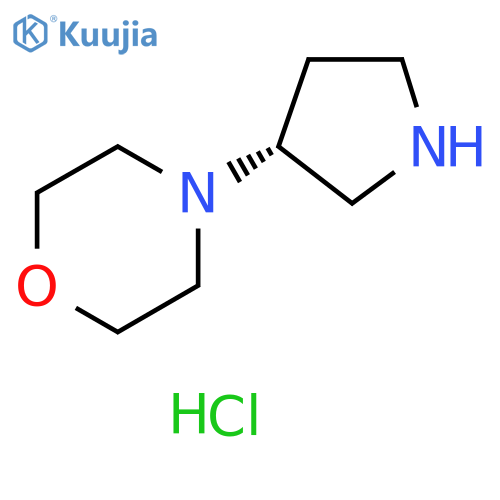 (R)-4-Pyrrolidin-3-yl-morpholine dihydrochloride structure