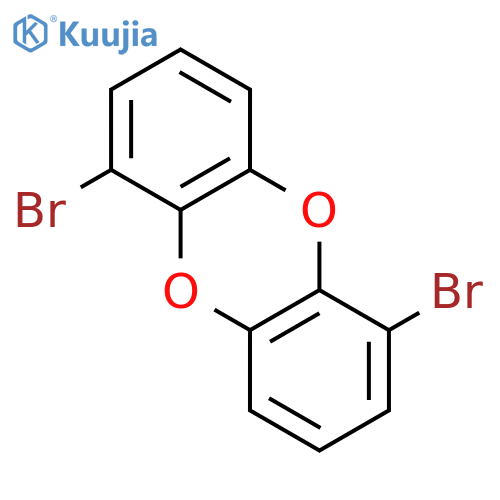 Dibenzo[b,e][1,4]dioxin,1,6-dibromo- structure