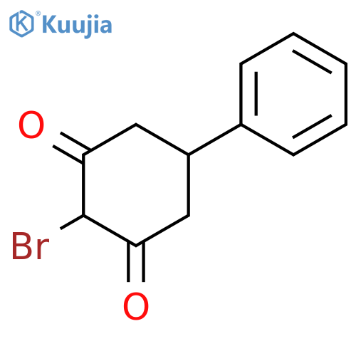 1,3-Cyclohexanedione, 2-bromo-5-phenyl- structure