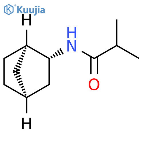 Propanamide, N-(1R,2R,4S)-bicyclo[2.2.1]hept-2-yl-2-methyl-, rel- structure