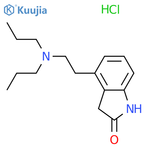 Ropinirole hydrochloride structure