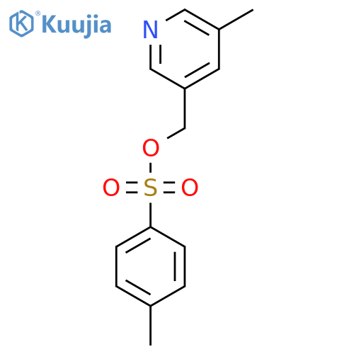 (5-Methylpyridin-3-yl)methyl 4-methylbenzene-1-sulfonate structure