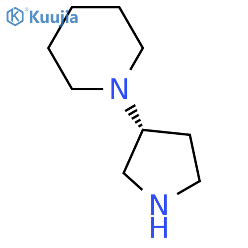 (R)-1-(Pyrrolidin-3-yl)piperidine structure