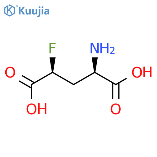 (2S,4R)-2-amino-4-fluoropentanedioic acid structure