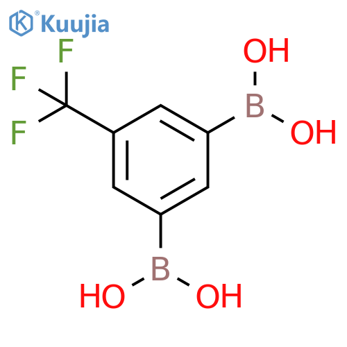 5-(Trifluoromethyl)Benzene-1,3-Diboronic Acid structure