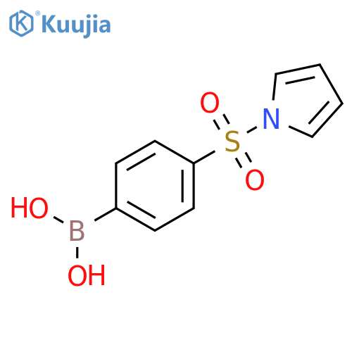 4-(1H-Pyrrol-1-ylsulfonyl)phenylboronic Acid structure