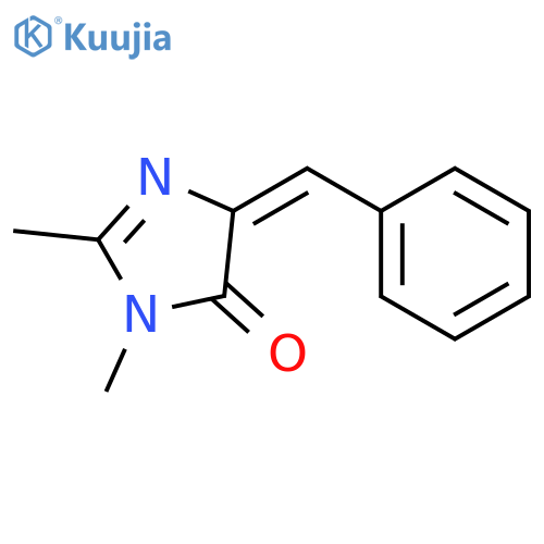 4-Benzylidene-1,2-dimethyl-1H-imidazol-5(4H)-one structure