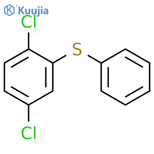 BENZENE, 1,4-DICHLORO-2-(PHENYLTHIO)- structure