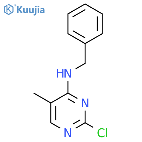 4-Pyrimidinamine,2-chloro-5-methyl-N-(phenylmethyl)- structure