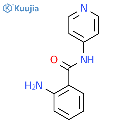 2-amino-N-(pyridin-4-yl)benzamide structure