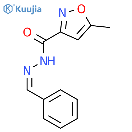 5-Methyl-3-isoxazolecarboxylic Acid Benzylidenehydrazide structure