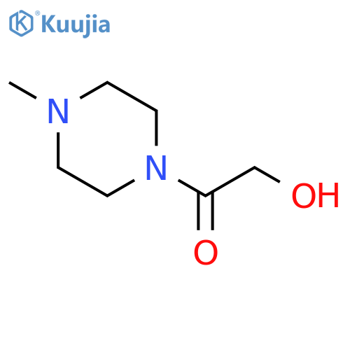 2-hydroxy-1-(4-methylpiperazin-1-yl)ethan-1-one structure