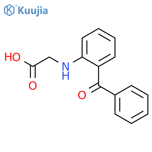 Glycine, N-(2-benzoylphenyl)- structure