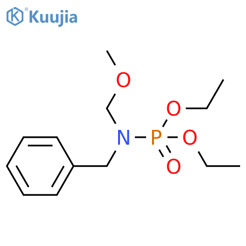 PHOSPHORAMIDIC ACID, (METHOXYMETHYL)(PHENYLMETHYL)-, DIETHYL ESTER structure
