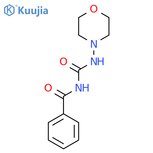 BENZAMIDE, N-[(4-MORPHOLINYLAMINO)CARBONYL]- structure