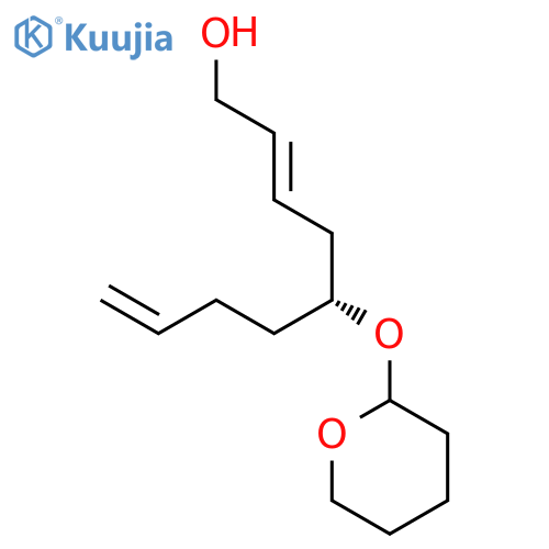 2,8-NONADIEN-1-OL, 5-[(TETRAHYDRO-2H-PYRAN-2-YL)OXY]-, (5R)- structure