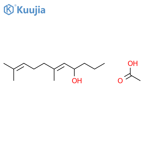 5,9-Undecadien-4-ol, 6,10-dimethyl-, acetate structure