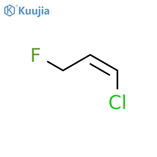 1-Chloro-3-fluoroprop-1-ene structure