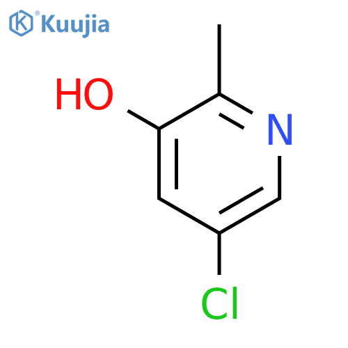 5-chloro-2-methyl-3-Pyridinol structure