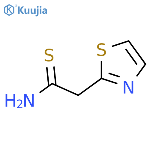 2-(1,3-THIAZOL-2-YL)ETHANETHIOAMIDE structure