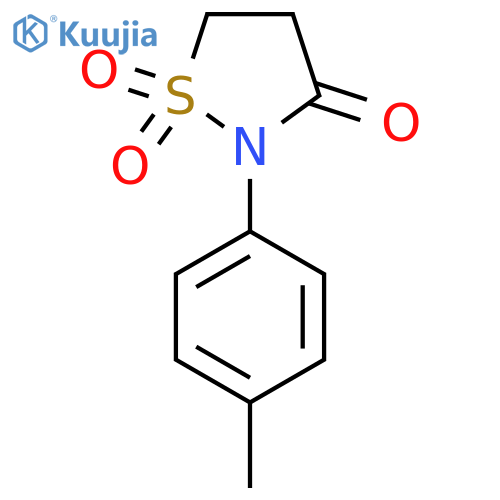 2-(4-Methylphenyl)-1gamma6,2-thiazolidine-1,1,3-trione structure