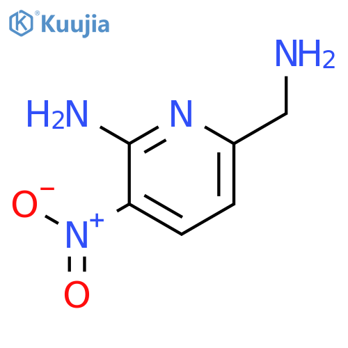 6-(Aminomethyl)-3-nitropyridin-2-amine structure