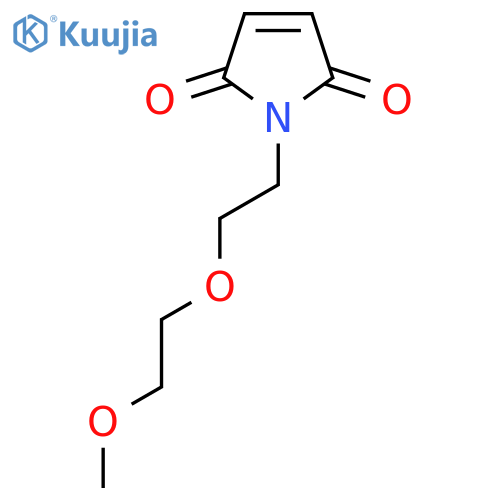1-2-(2-methoxyethoxy)ethyl-2,5-dihydro-1H-pyrrole-2,5-dione structure