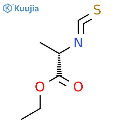 ethyl (2S)-2-isothiocyanatopropanoate structure