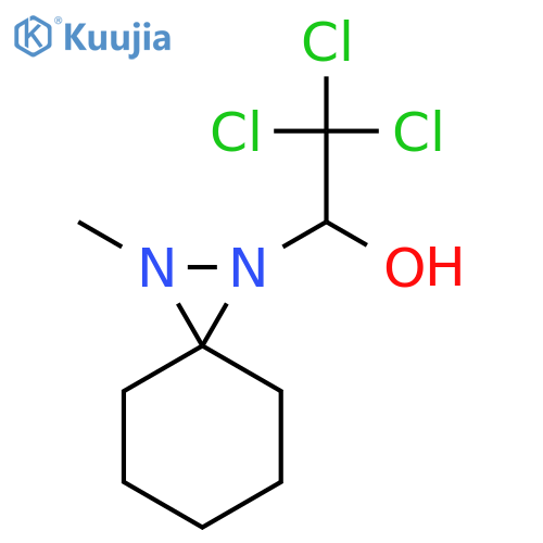 1,2-Diazaspiro[2.5]octane-1-methanol,2-methyl-a-(trichloromethyl)- structure