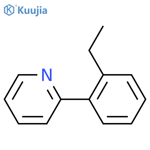 Pyridine, 2-(2-ethylphenyl)- structure