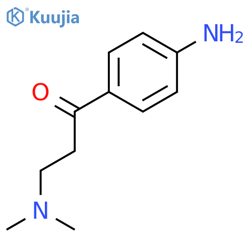 1-PROPANONE, 1-(4-AMINOPHENYL)-3-(DIMETHYLAMINO)- structure