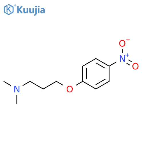 N,N-Dimethyl-3-(4-nitrophenoxy)propan-1-amine structure