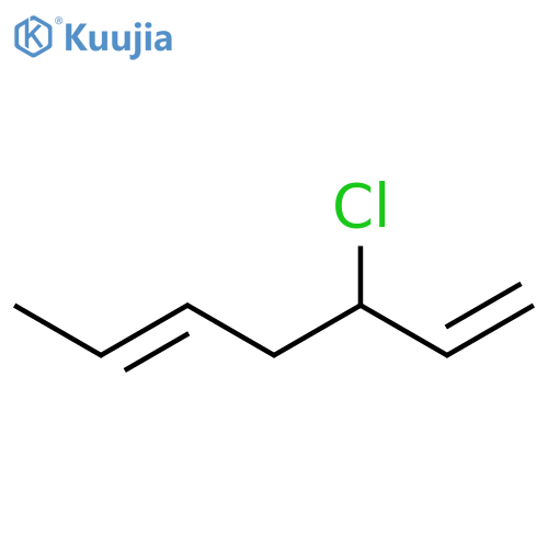 1,5-Heptadiene, 3-chloro- structure