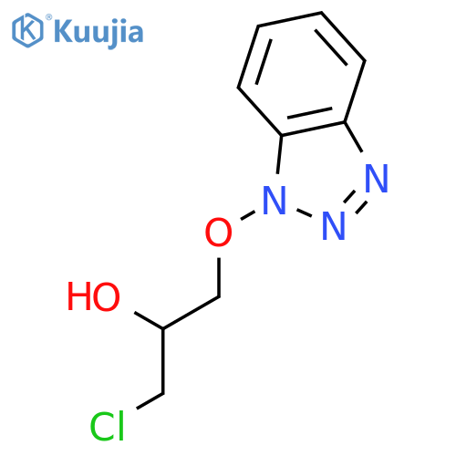 2-Propanol,1-(1H-benzotriazol-1-yloxy)-3-chloro- structure