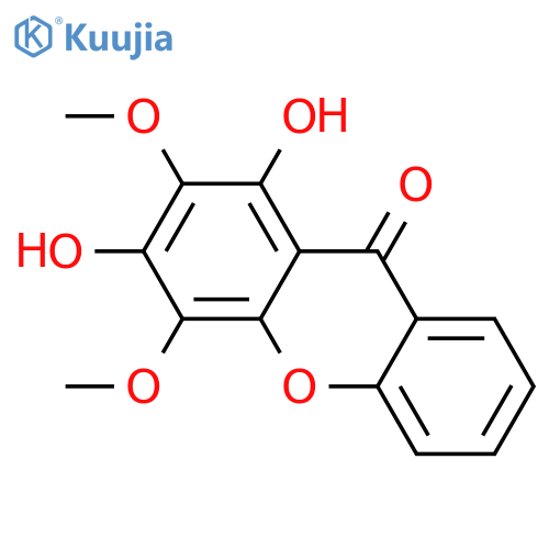 1,2,3,4-Tetrahydroxyxanthone; 2,4-Di-Me ether structure