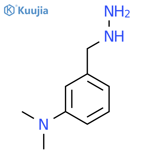 3-(Hydrazinylmethyl)-N,N-dimethylaniline structure