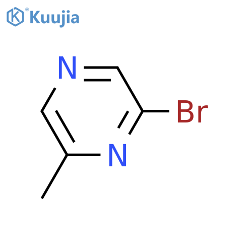 2-Bromo-6-methylpyrazine structure