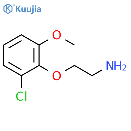 2-(2-chloro-6-methoxyphenoxy)ethan-1-amine structure