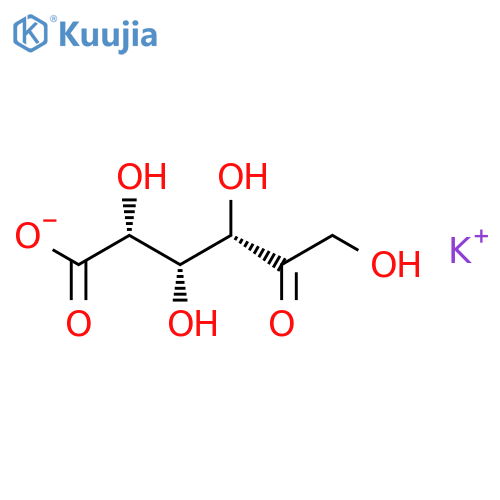 D-xylo-Hexulosonicacid, potassium salt (7CI) structure