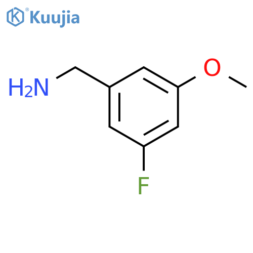3-Fluoro-5-methoxybenzylamine structure