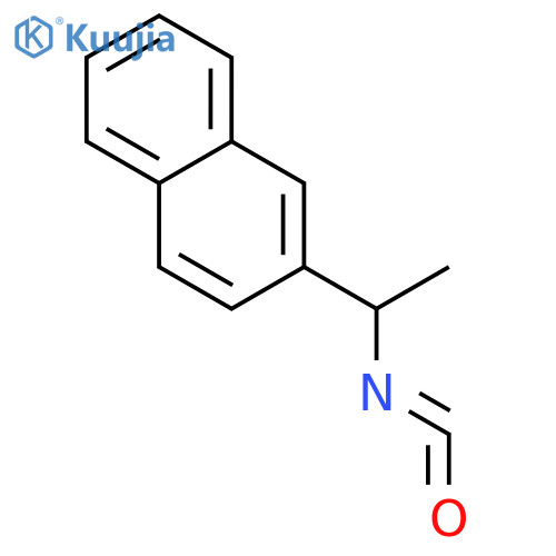 2-(1-isocyanatoethyl)naphthalene structure