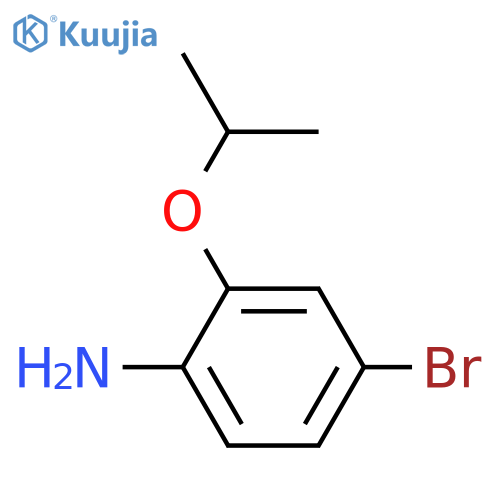 4-Bromo-2-isopropoxyaniline structure