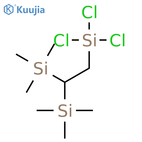 Silane, [2-(trichlorosilyl)ethylidene]bis[trimethyl- structure