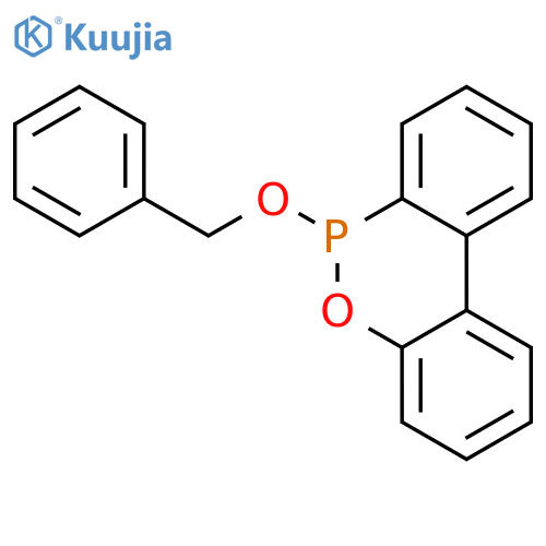 6H-Dibenz[c,e][1,2]oxaphosphorin, 6-(phenylmethoxy)- structure