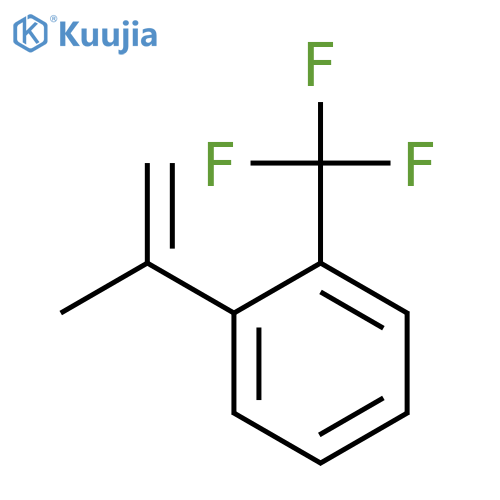 Benzene, 1-(1-methylethenyl)-2-(trifluoromethyl)- structure